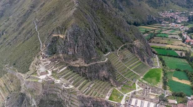 Constelação "Llama" sítio arqueológico Ollantaytambo.